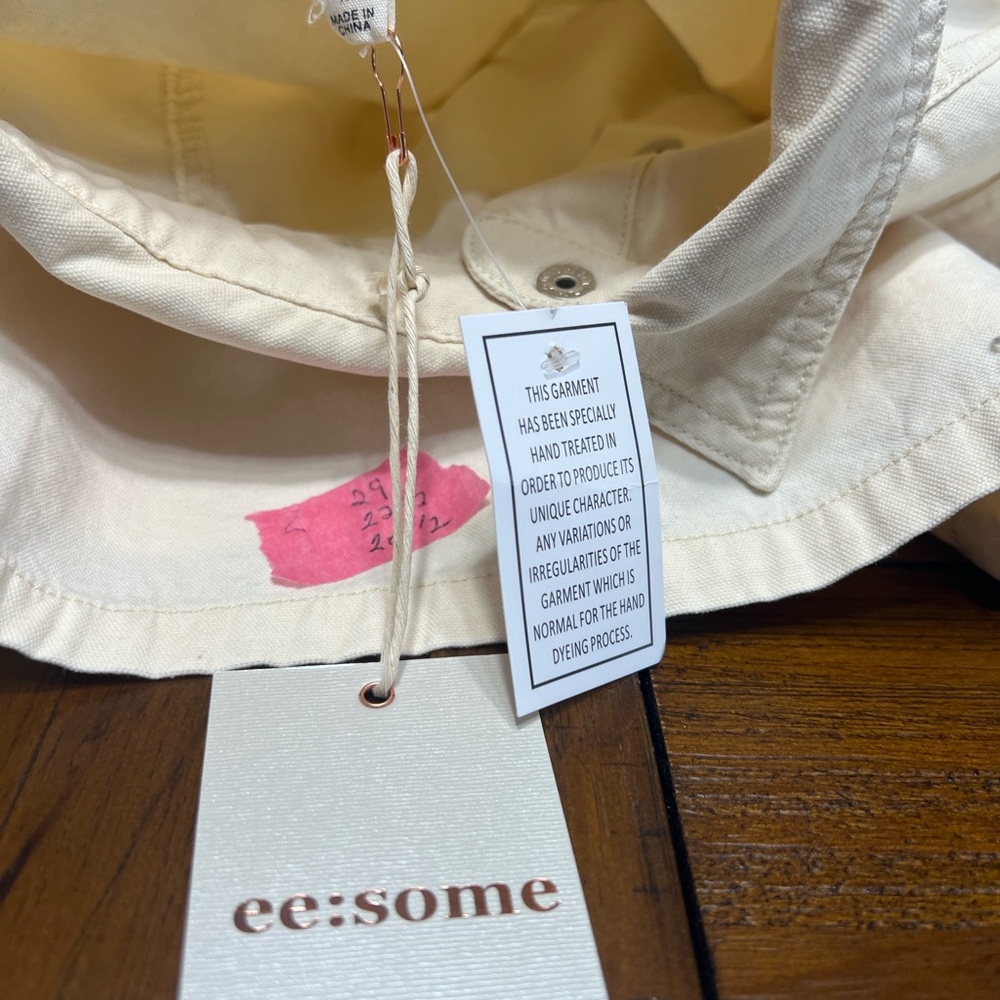 Eesome Off-White Button-Up Jacket - Picture 4 of 4